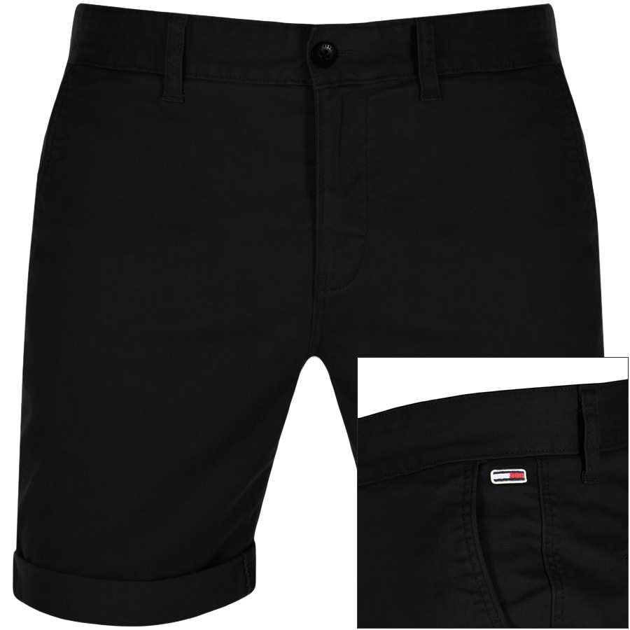 Alternative Image for ProductTommy Jeans Essential Chino Shorts Black1